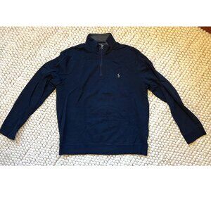 Polo Ralph Lauren Men’s Performance Quarter Zip - Navy - Large